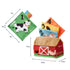 Itzy Ritzy Sensory Scarves Farm-Themed Put-and-Take Scarf Toy for Babies & Toddlers Teaches Animals, Numbers, Colors