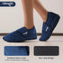 NEWGO Foot Ice Pack Slippers, 2 Pack Reusable Gel Cold Pack Slippers for Plantar Fasciitis, Achilles Tendonitis Relief