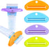 LoveInUsa Toothpaste Tube Squeezer Dispenser, 4 Pack Hanging Clips Holder Rolling Squeezer