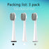 Replacement Brush Heads for Waterpik Sonic Fusion 2.0, 3 Count, Compact, White, Soft Bristles