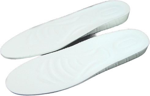 siny Full Length Shoe Insoles Height Increase Cushion for Women Foot Care White