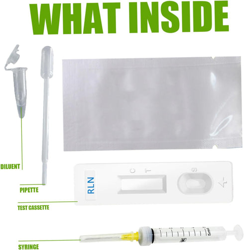 Jorzer Dog Pregnancy Test Kit at Home, Fast and Accurate Detection Dog Pregnancy Test with Buffer, Disposable Early