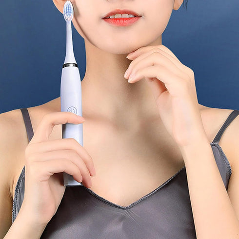 TTTLLNN 3 3 Settings 2 Rechargeable Battery Toothbrush Electric Toothbrush Powered Toothbrush Brush Heads Minutes Timer