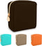 Nylon Mini Makeup Bag for Purse, Cute Waterproof Travel Pouch for Cosmetics, Sanitary Napkin Storage Clutch Organizer