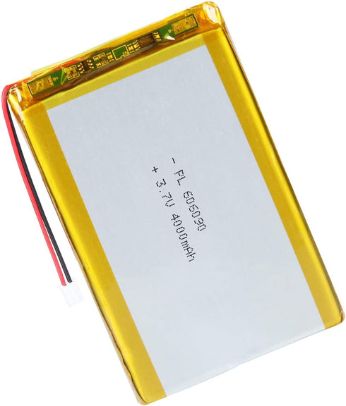 Qimoo 606090 3.7V Lipo Battery 4000mAh 606090 Rechargeable Lithium Polymer Battery Pack with