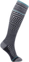 ja vie JAVIE 76% Merino Wool Compression Socks 15-20mmHg Seamless Toe for Men & Women