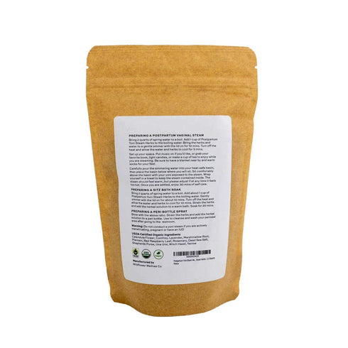 Postpartum Yoni Steaming Herbs & Soothing Sitz Bath Soak For Birth Recovery | Natural Remedy For Healing Perineal Tissues, Hemorrhoids, Episiotomies | 100% Organic Vaginal Steam Herbs | 2-3 Steams
