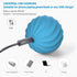 SenRommers 2.5" 10 Mini Massage Ball, Speeds Vibrating Massage Roller Ball for Palm, Hand, Foot, Leg, Neck, Back