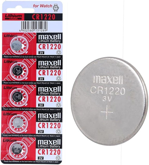 CR1220 3V Lithium Coin Cell Watch Batteries
