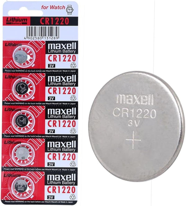 CR1220 3V Lithium Coin Cell Watch Batteries