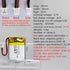 HXJNLDC 3.7V 220mAh 502025 3.7-5V 2-Wire DC Rechargeable Lithium Polymer Battery, Suitable for DIY Electronic Products