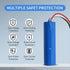 ZTHY 300-10342 Battery Replacement for Honeywell PROSIXC2W 3.6V 2480mAh Converter Panel