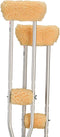 NOVA Medical Products Sheepskin Fleece Crutch Pads, Universal Fit, Washable, One Pair
