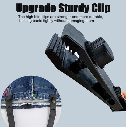 nsgglecher (Black2) Clip and Pull Dressing Aid, Adjustable Length Pants Wearing Assist Tool Device, Pants Aid Tool