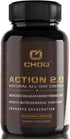 CHOQ Action 2.0 | Natural All-Day Energy | 90 Vegan Capsules | Rhodiola Rosea