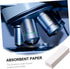 Bamboo Paper Towels, Reusable Paper Towels, 4 Boxes, Absorbent Cleaning Paper, White Rectangle
