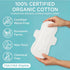 Organic Cotton Tampons & Pads Feminine Care Bundle