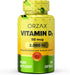 ORZAX Vitamin D3 2000 IU, 360 Softgels | 1 Year Supply for Strong Muscle Function & Immune Support