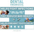 Dental Probiotic, 30 Sugar Free Chewable Tablets, Mint Flavor, Vegan Supplements for Oral Health