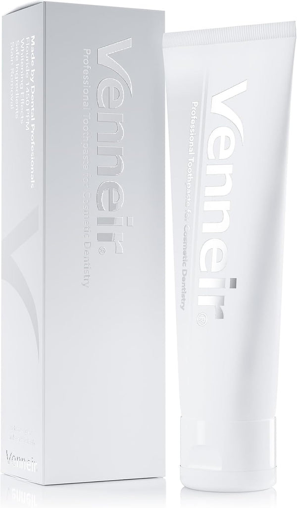 Venneir Professional Toothpaste for Veneers, Implants, Bondings, Crowns & Sensitive Teeth Stain Removing,