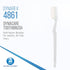 Dynarex 4861 Toothbrushes, Adult 30 Tuft, 144 Pack
