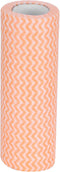 Cleaning Cloths Wipe Roll, Reusable Kitchen Cleaning Wipe, Wash Rags for Home, Kitchen Use (Orange)