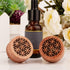 Essential Oil Car Diffuser, 2 PCS Wood Aromatherapy Diffuser with Vent Clip for Car