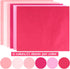 CCINEE 90 Sheets Pink Tissue Paper Bulk, Gift Wrapping Paper for DIY Valentine's Day and Birthday