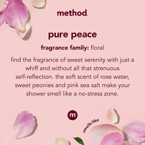 Method Body Wash, Pure Peace, Paraben and Phthalate Free, Biodegradable Formula, 28 oz
