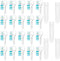 20Pcs Electric Oral Toothbrush Replacement Heads - Dual Cross Action Clean Attachments for Oral B 4732 3733 4734