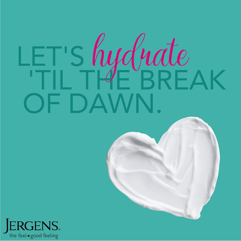 Jergens Daily Moisture Dry Skin Moisturizer, 21 oz Body Lotion, with HYDRALUCENCE blend, Silk Proteins, and Citrus Extract, to help Restore Skin Luminosity