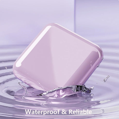 Small Pill Box Waterproof Travel Pill Case, Portable Daily Pill Container with 4 Compartments for Vitamins, Fish Oils,