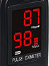 Concord Basics Black Fingertip Pulse Oximeter Blood Oxygen Saturation Monitor with Carrying Case & Lanyard
