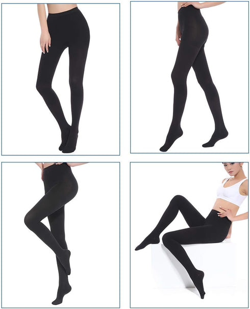 Whryspa 20-30mmHg 2 Men Women's Medical Compression Varicose Veins Socks Pressure Level Anti-Fatigue Pantyhose