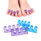 SUNFATT Toe Separators for Women, Soft Gel Pedicure Toe Spacers, Easy Finger and Toenail Polish Grooming Kit.