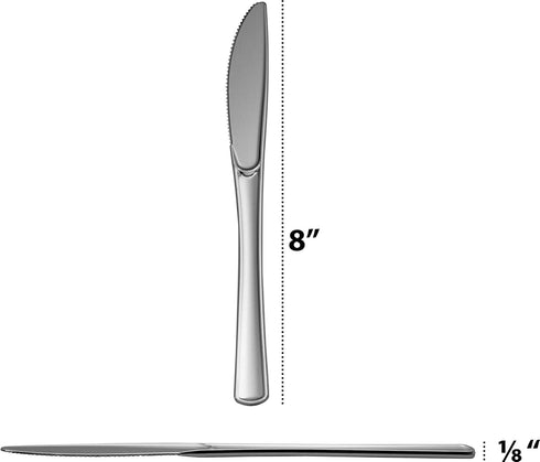 Plasticpro Disposable Heavy Duty Gold Plastic Forks, Pack of 40, Fancy Plastic Silverware for Events