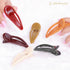 RC ROCHE ORNAMENT 6 Pcs Women's Classic Side Slide Jaw Flat No Slip Opening Eyelet Inner Teeth Alligator Hair Clip