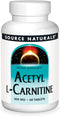 Source Naturals Acetyl L-Carnitine 500mg, 60 Tablets