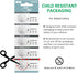 CR1632 Battery 3V Lithium 10 Count Pack for Car Key Fob, Keyless Remote, Sensors - CR 1632 Coin Cell Batteries