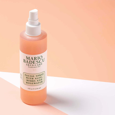 Mario Badescu Facial Spray with Aloe, Herbs, and Rose Water, Hydrating Face Mist for All Skin Types
