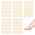 LXUEJIE 75 Count Corn Cushions for Feet, Self-Stick Adhesive Callus Cushions to Protect