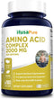 NusaPure Amino Acid Complex Blend - 2000 mg-180 Caps (Non-GMO, Gluten-Free)