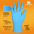 KLEENGUARD G10 (54186), 4 (100 Comfort Plus Blue Nitrile Gloves Mil, Ambidextrous, Touchscreen Compatible, S