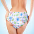 HAMPPLIES 2pcs Reusable Adult Cloth Diapers with Adjustable Snap Closure, Breathable Leakproof Incontinence Underwear
