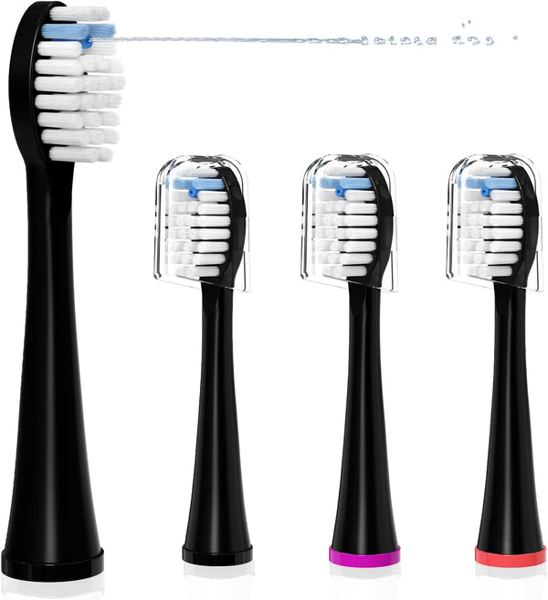 Replacement Heads for WaterPik Sonic Fusion, Compatible with WaterPik Sonic Fusion 2.0 Flossing Toothbrush