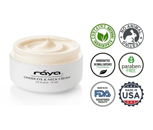 Raya Under-Eye & Neck Cream (408) - Revitalizing Anti-Aging Treatment for Eye Area & Neck