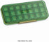 JWYTA 7-Day 14 21 (Green,21 (3 Pill Organizer or Compartment Weekly Medication Box with Dust-Resistant Cover