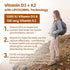 Vitamin D3 + K2 with LIPOSOMAL Technology - 5000iu Vitamin D3 & 100mcg Vitamin K2 as MK-7 - 180 Softgels