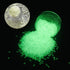 PrettyG 6 Boxes Set Luminous Nail Art Glitter, Glow in The Dark 3D Sparky Moon Butterfly Flower Stickers for DIY Craft