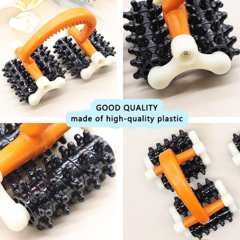 KKSS Relax Massage Ball Roller - Handheld Total Body Massager for Back, Neck, Foot, Calf, Leg, Arm | Deep Tissue